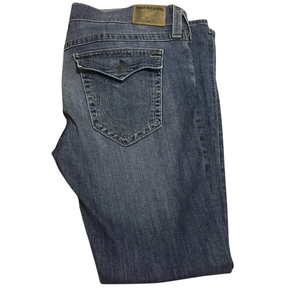 TRUE RELIGION RICKY Relaxed Straight Men’s Jeans Size 38 X 32